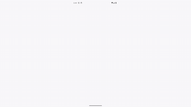 Android demo — commands opening native apps and the browser